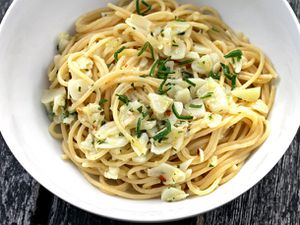 20120624 - dt -爱丽丝-水-意大利面——石油和garlic.jpg——绿色